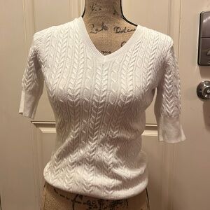 Half sleeve sweater